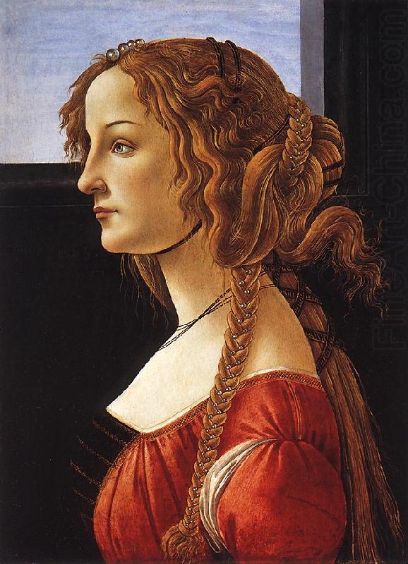 Portrait of a Young Woman 223ff, BOTTICELLI, Sandro